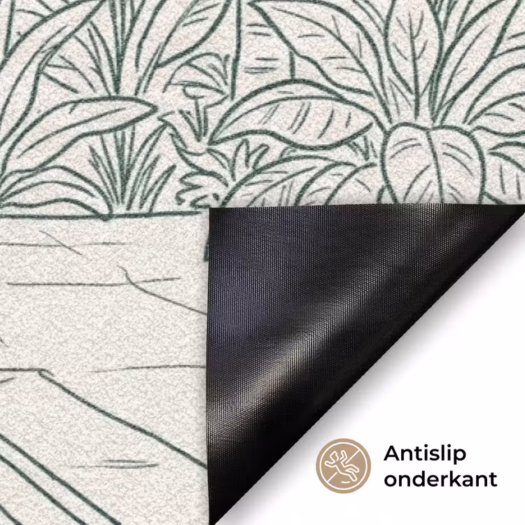 Deurmat - Terras - Illustratie - Groen — 6