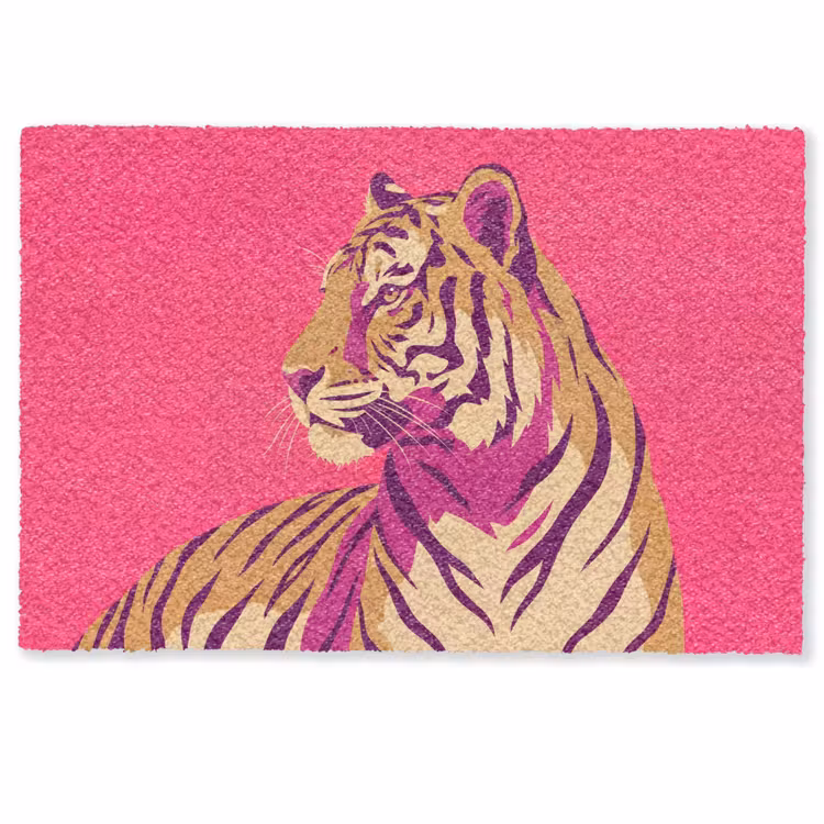 Deurmat - Tijger - Modern - Neon — 1