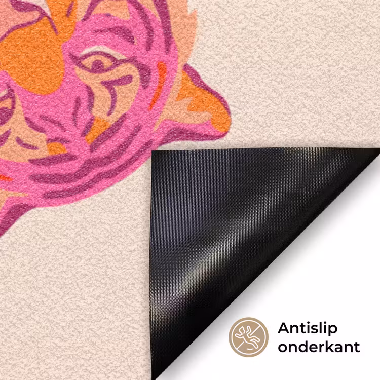 Deurmat - Tijger - Roze - Oranje — 6
