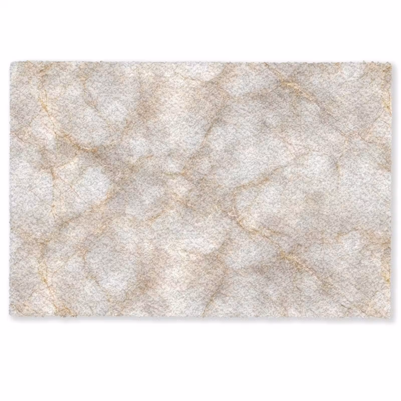 Deurmat - Zandkleurig - Marmer - Natuursteen — 1