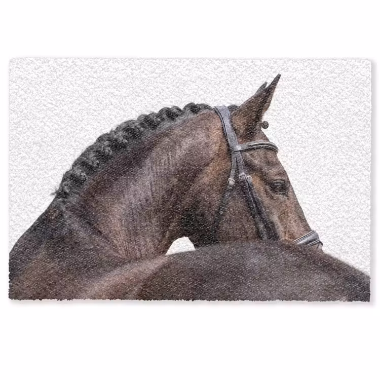Deurmat - Portret - Paard - Elegant — 1