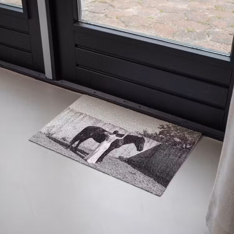 Deurmat - Vrouw - Paard - Artistiek — 2