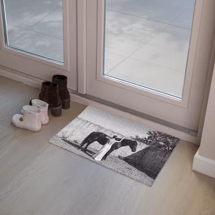 Deurmat - Vrouw - Paard - Artistiek — 7
