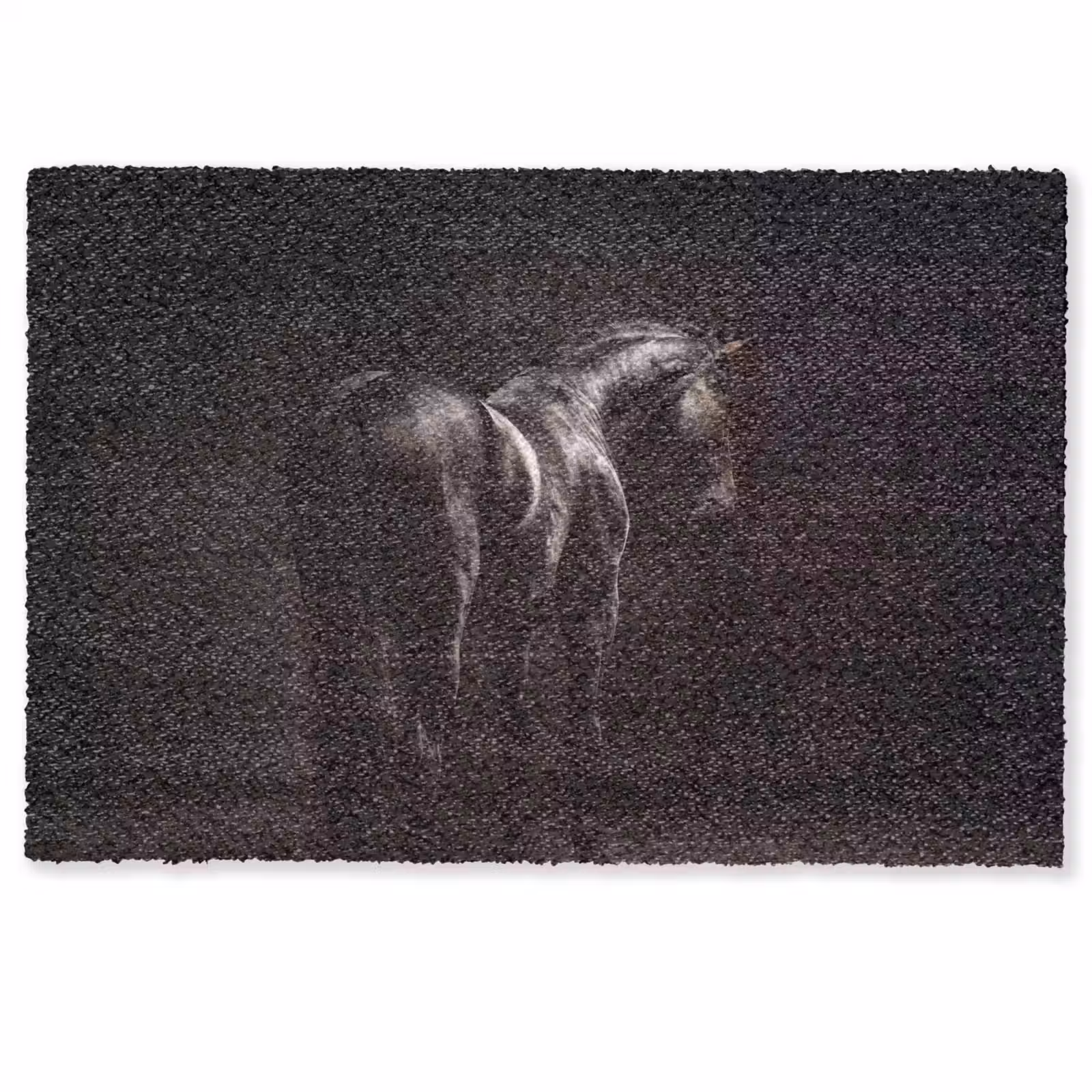 Deurmat - Krachtig - Paard - Donker — 1
