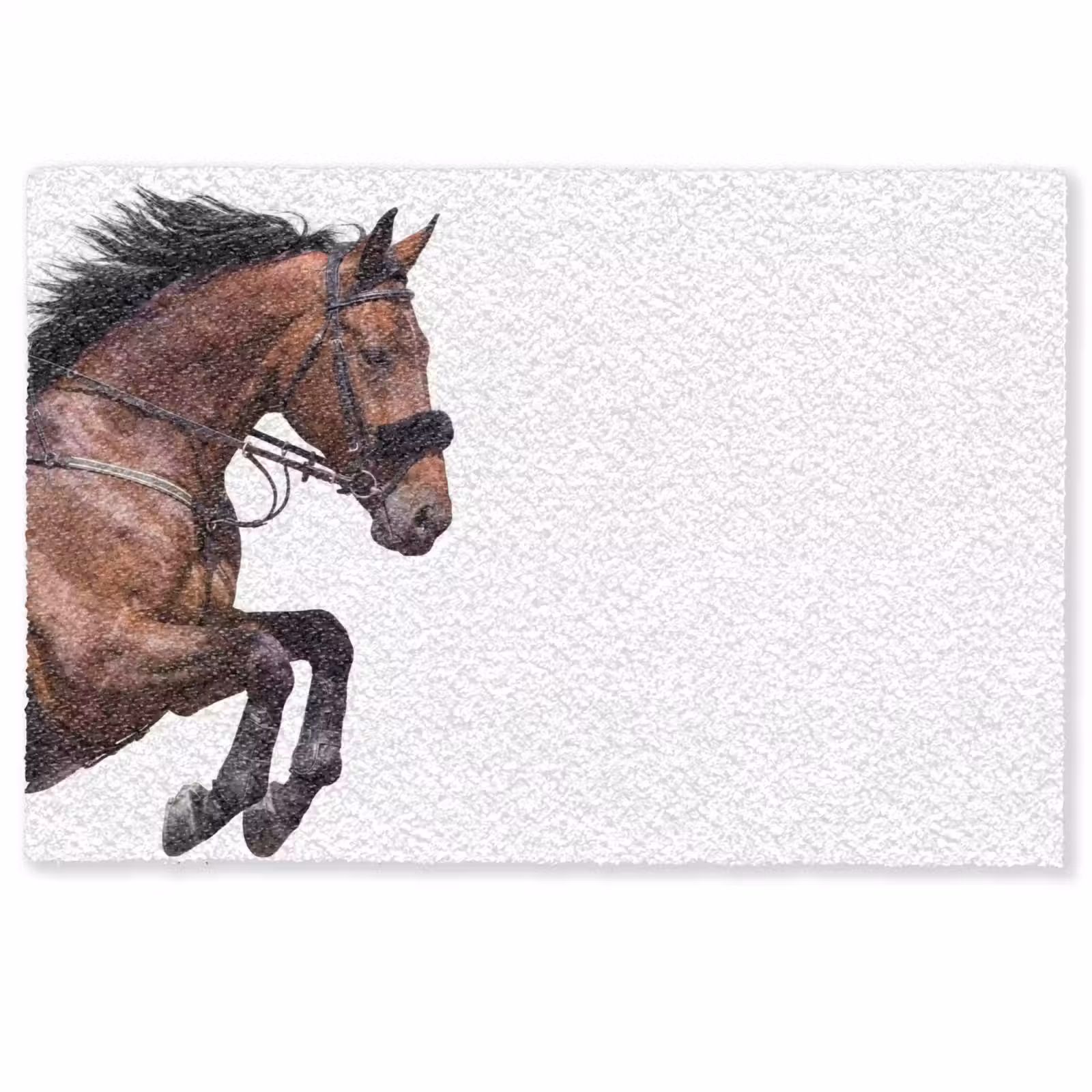 Deurmat - Paard - Springen - Modern — 1