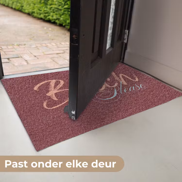 Deurmat - Bitch please - Rood - Blauw — 7