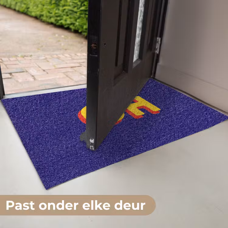 Deurmat - Blauw - Geel - OH - Schaduw — 7