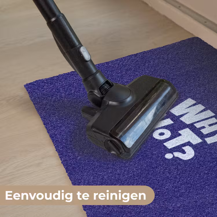 Deurmat - Blauw - Why not - Minimalistisch — 9