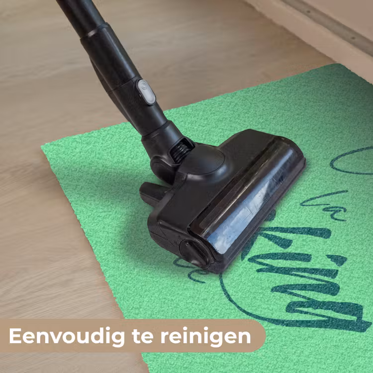 Deurmat - c'est la fucking vie - Groen - Penseelstijl — 9