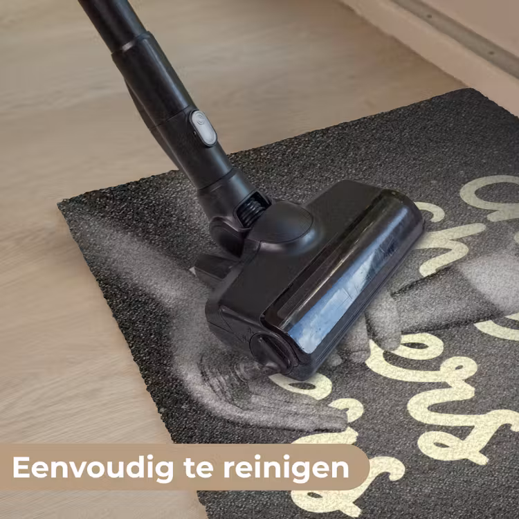 Deurmat - Cheers - Wijn - Zwart - Wit — 9