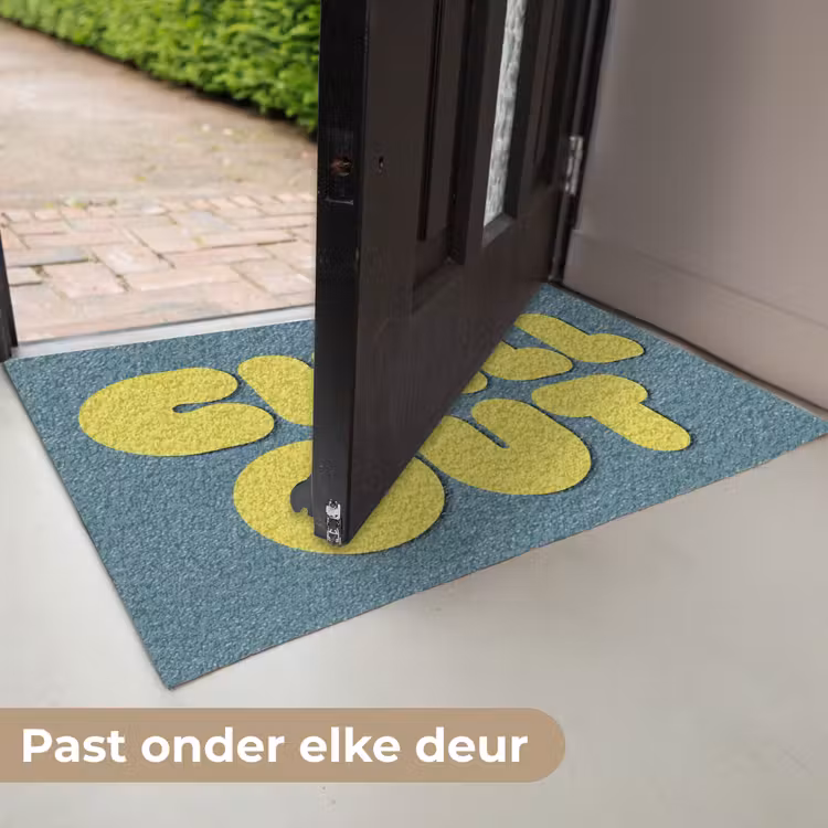 Deurmat - Chill out - Geel - Blauw — 7