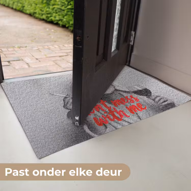 Deurmat - Don't mess with me - Wijn - Vrouw - Sigaret — 7