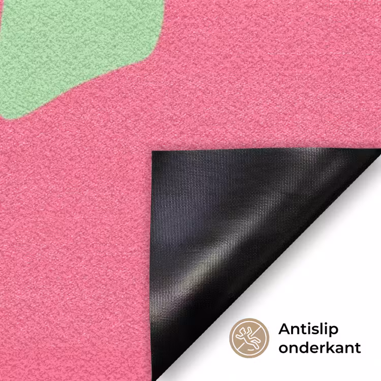 Deurmat - Grateful - Groen - Grafisch - Vloeiend — 6