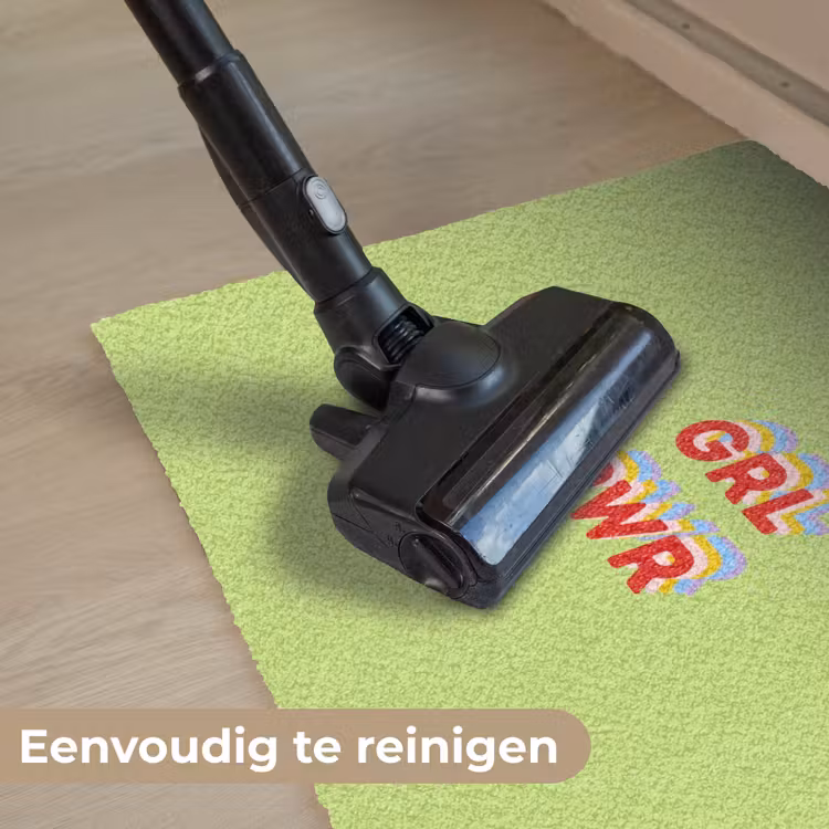 Deurmat - Grl pwr - Groen - Rood - 3D — 9