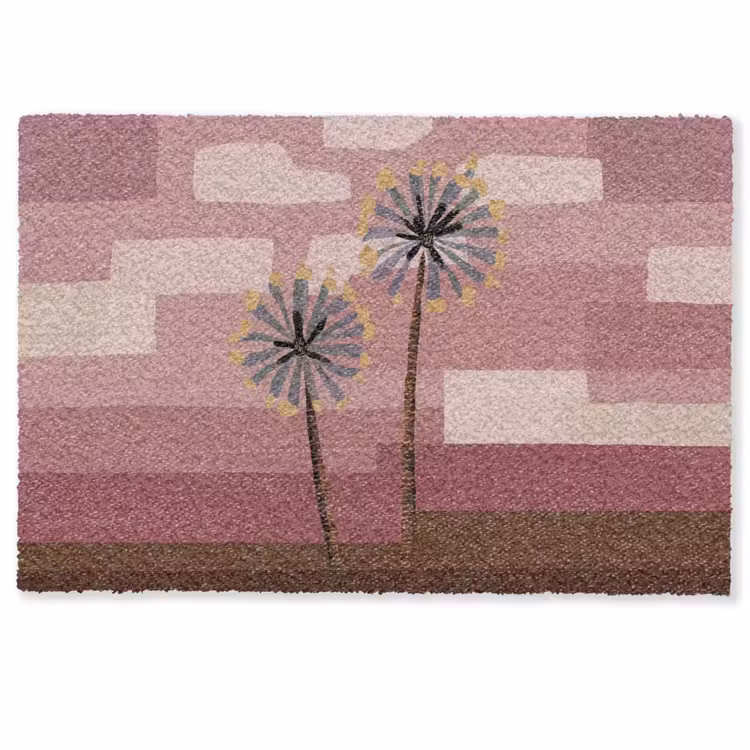 Deurmat - Illustratie - Bloemen - Vlakken - Abstract — 1