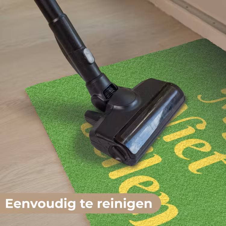 Deurmat - Mij niet bellen - Telefoon - Groen — 9