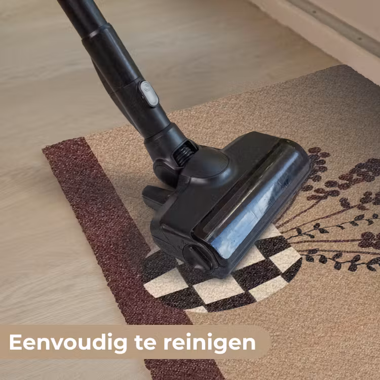 Deurmat - Minimalistisch - Vaas - Bloemen - Bruin — 8