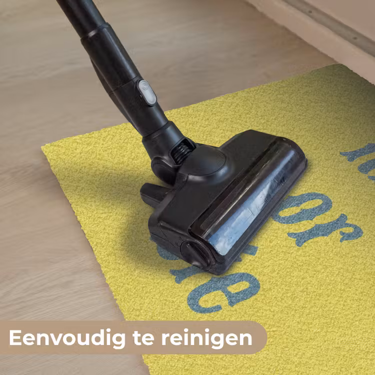 Deurmat - Ride or die - Geel - Blauw — 9