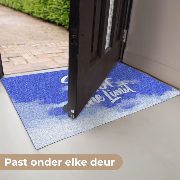 Deurmat - Sky is not the limit - Blauwe lucht - Wolken — 7
