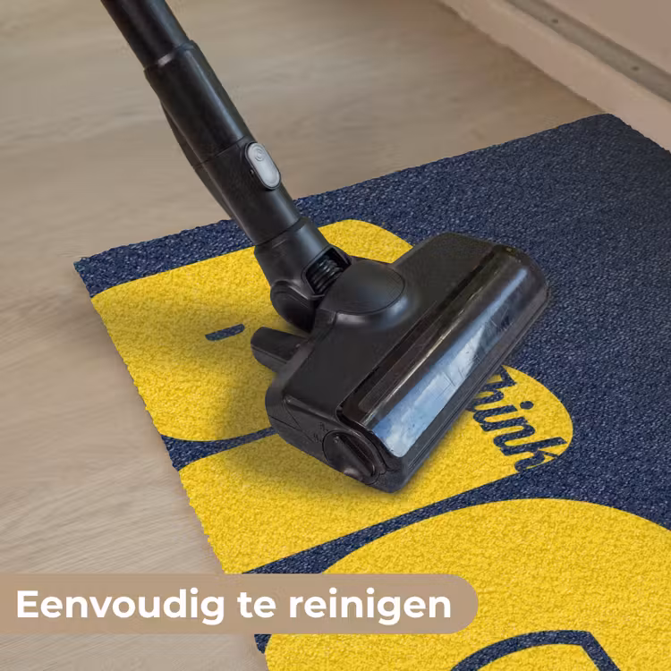 Deurmat - Think big - Blauw - Geel — 9