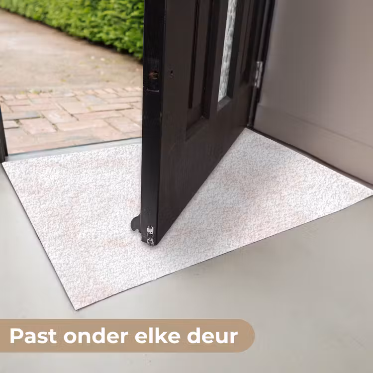 Deurmat - Wolkenstructuur - Roze - Marmer — 6