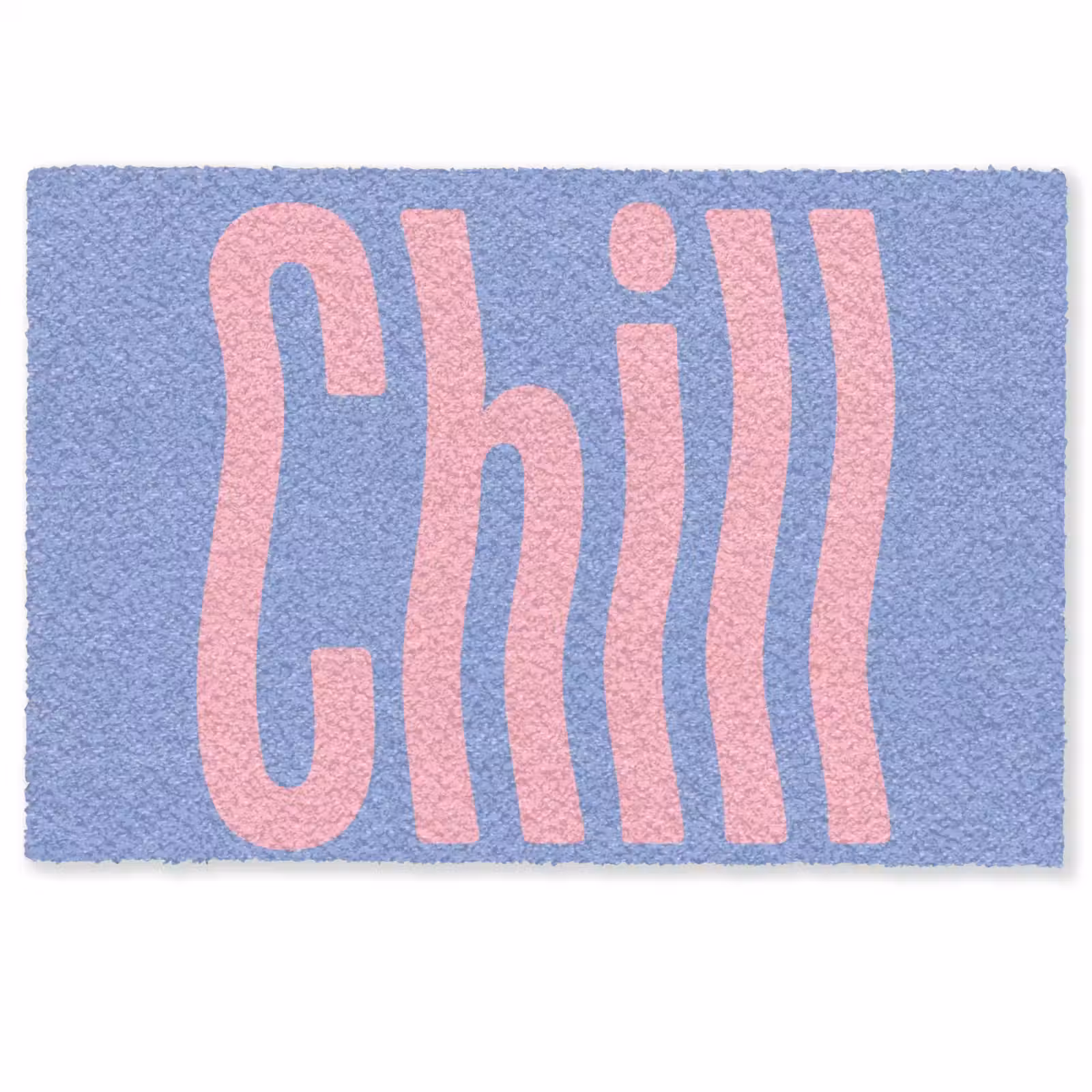Deurmat - Chill - Roze - Blauw - Golvend — 1