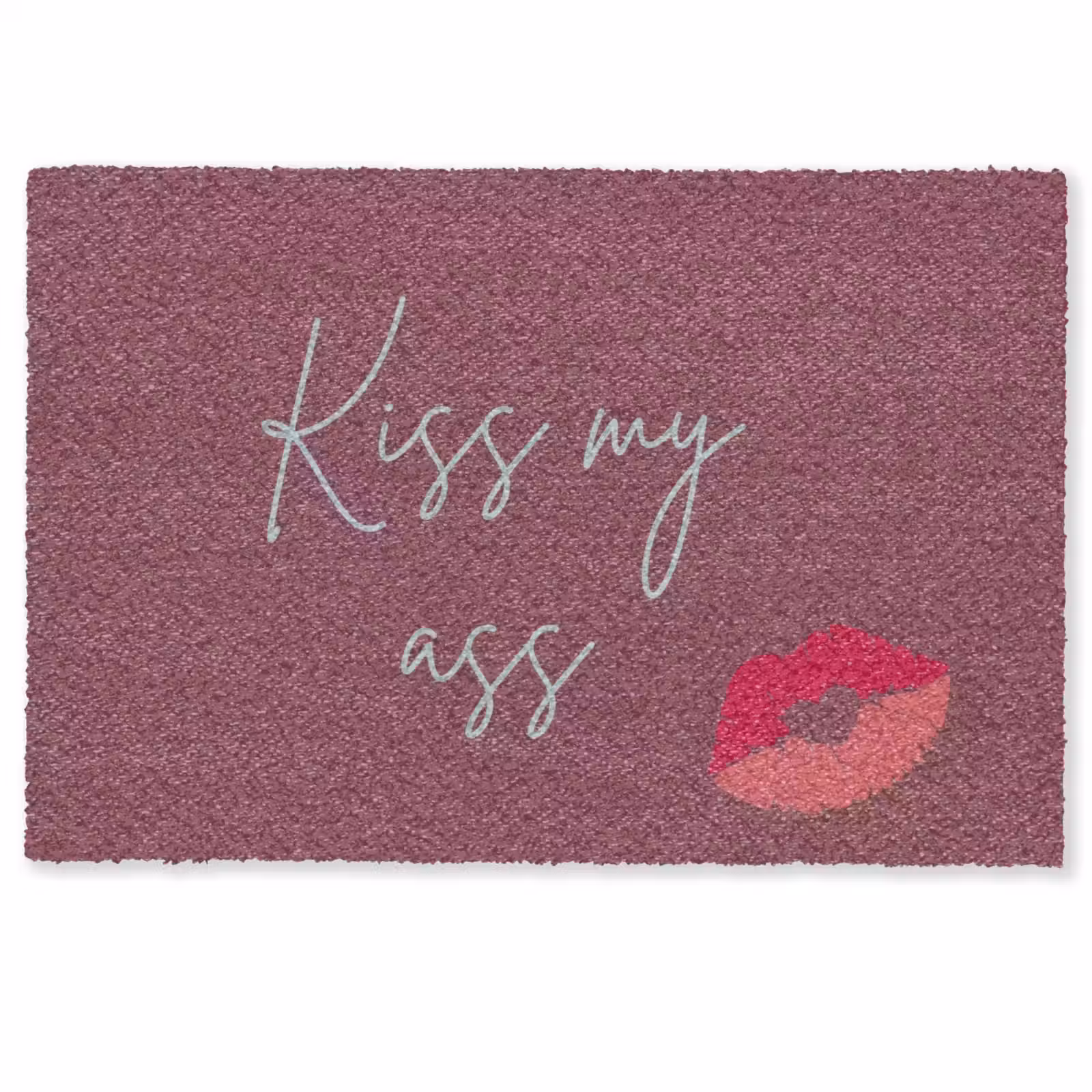Deurmat - Kiss my ass - Lip - Bordeaux — 1