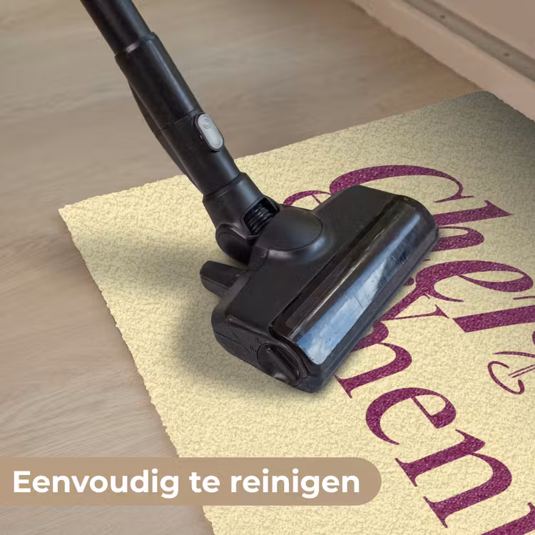Deurmat - Cherish every moment - Cocktailglas - Geel — 9