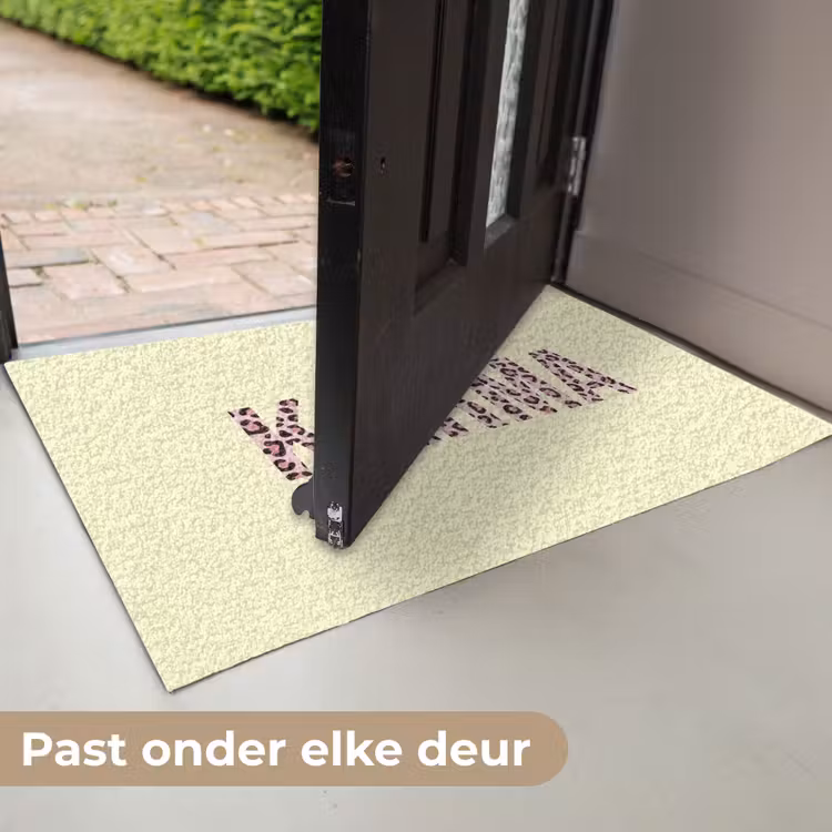 Deurmat - Karma - Luipaardprint - Geel — 7