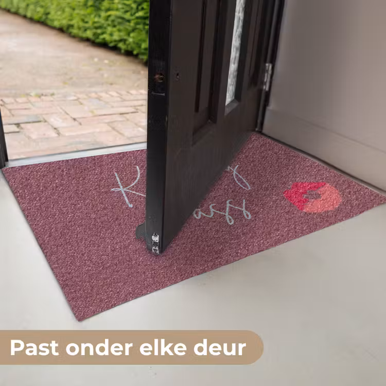 Deurmat - Kiss my ass - Lip - Bordeaux — 7