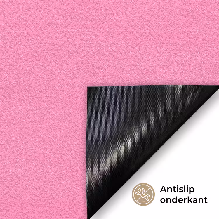 Deurmat - Roze - Groene bonjour - Organisch — 6