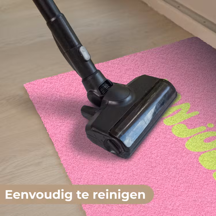 Deurmat - Roze - Groene bonjour - Organisch — 9