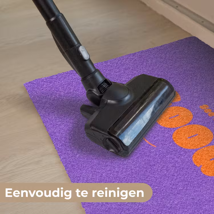 Deurmat - See the good - Oranje - Paars - Smiley — 9