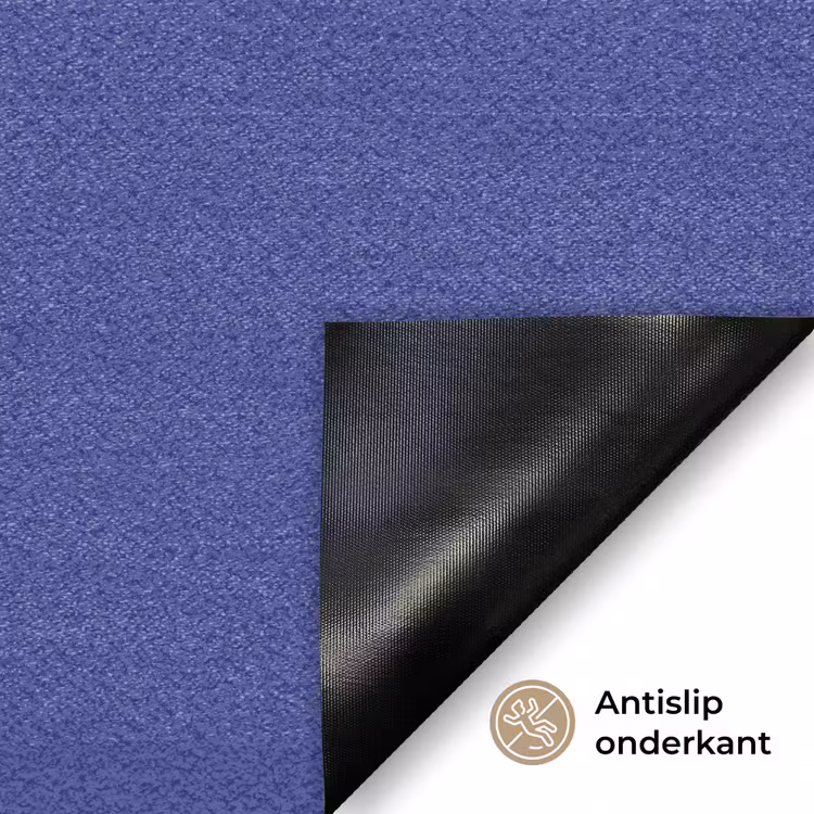 Deurmat - Slow down you're doing fine - Ster - Blauw — 6