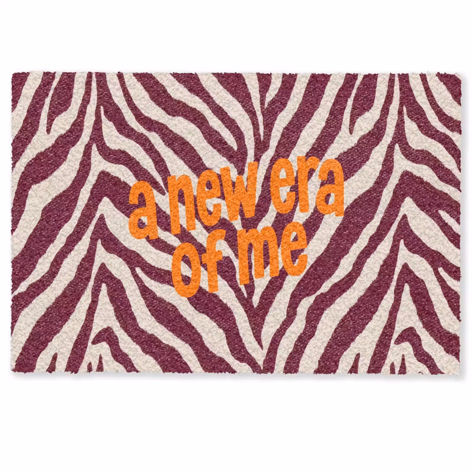 Deurmat - New era - Bordeaux - Zebraprint — 1