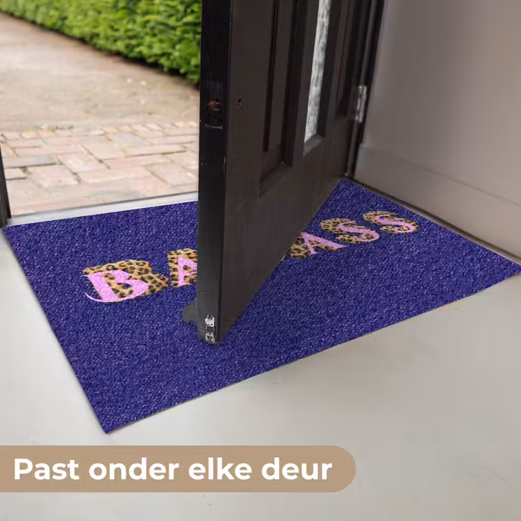 Deurmat - Badass - Panterpint - Schaduw - Roze — 7