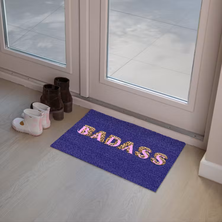 Deurmat - Badass - Panterpint - Schaduw - Roze — 8