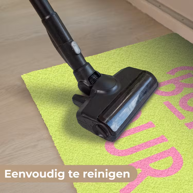 Deurmat - Groen - Roze bonjour - art-deco — 9