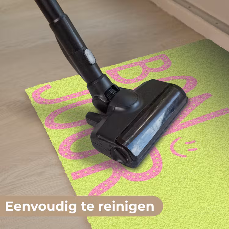 Deurmat - Groen - Smiley - Bonjour - Roze — 9