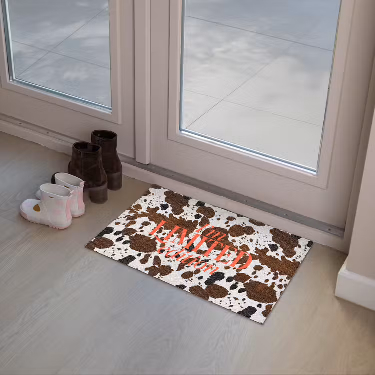 Deurmat - Koeienprint - Limited edition - Rood — 8