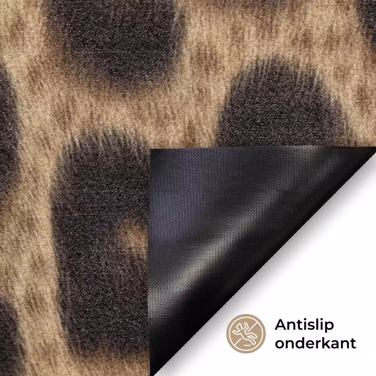 Deurmat - Luipaardprint - Bruin - Courage - Sierlijk — 6