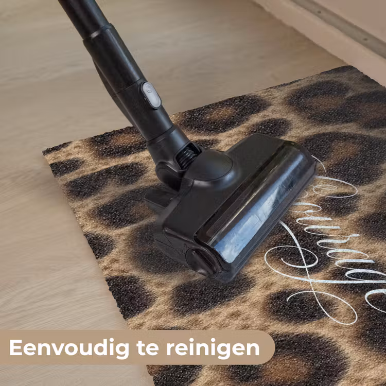 Deurmat - Luipaardprint - Bruin - Courage - Sierlijk — 9