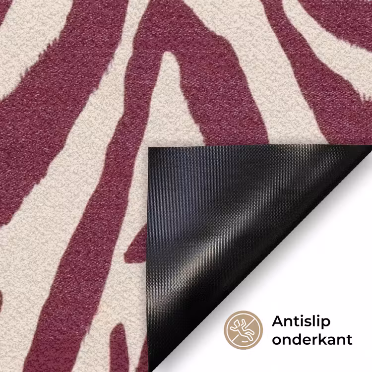 Deurmat - New era - Bordeaux - Zebraprint — 6