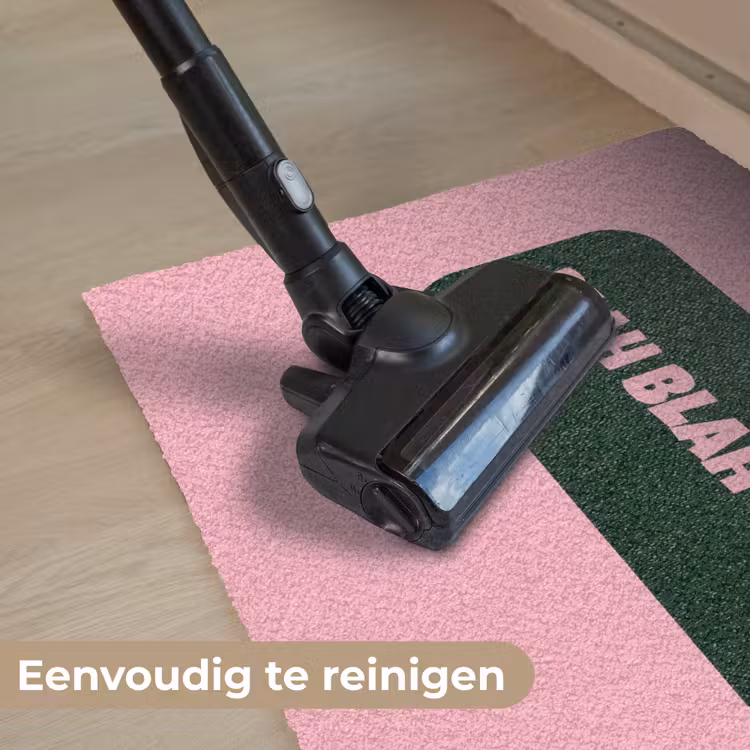 Deurmat - Roze - Tekstwolk - Groen - BLAH BLAH BLAH — 9