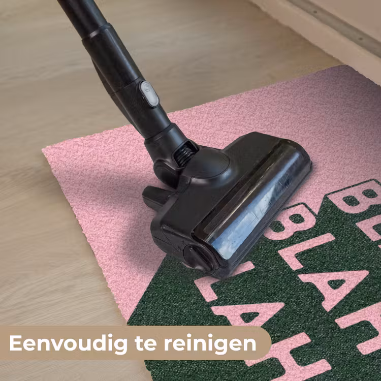 Deurmat - Tekst - Grafisch - Groen - Schaduw — 9