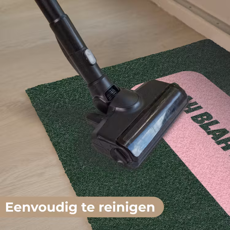 Deurmat - Tekstwolk - BLAH BLAH BLAH - Roze — 9