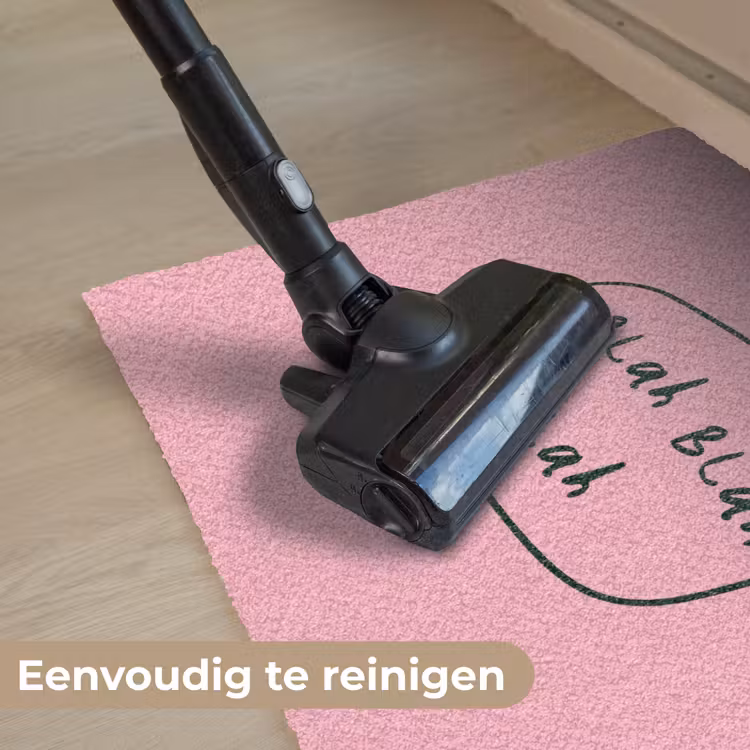 Deurmat - Tekstwolkje - BLAH BLAH BLAH - Roze — 9
