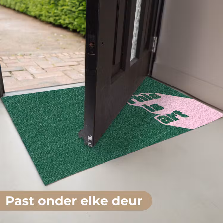 Deurmat - This is art - Schaduw - Roze — 7