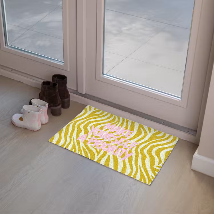 Deurmat - Zebraprint - Priority - Roze — 8
