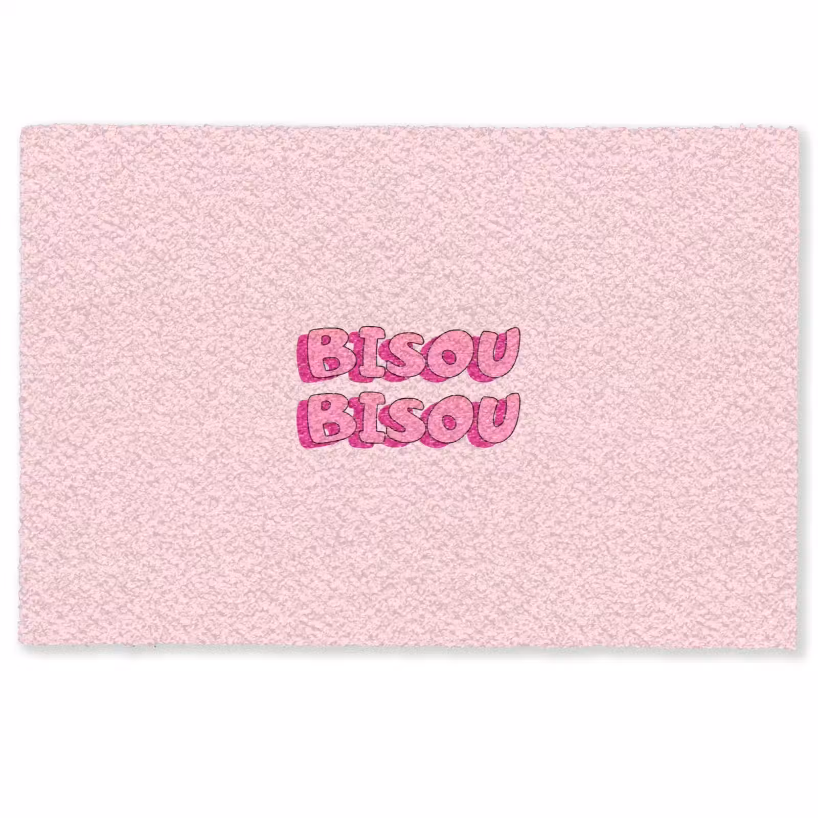 Deurmat - Bisou - Roze - Schaduw — 1